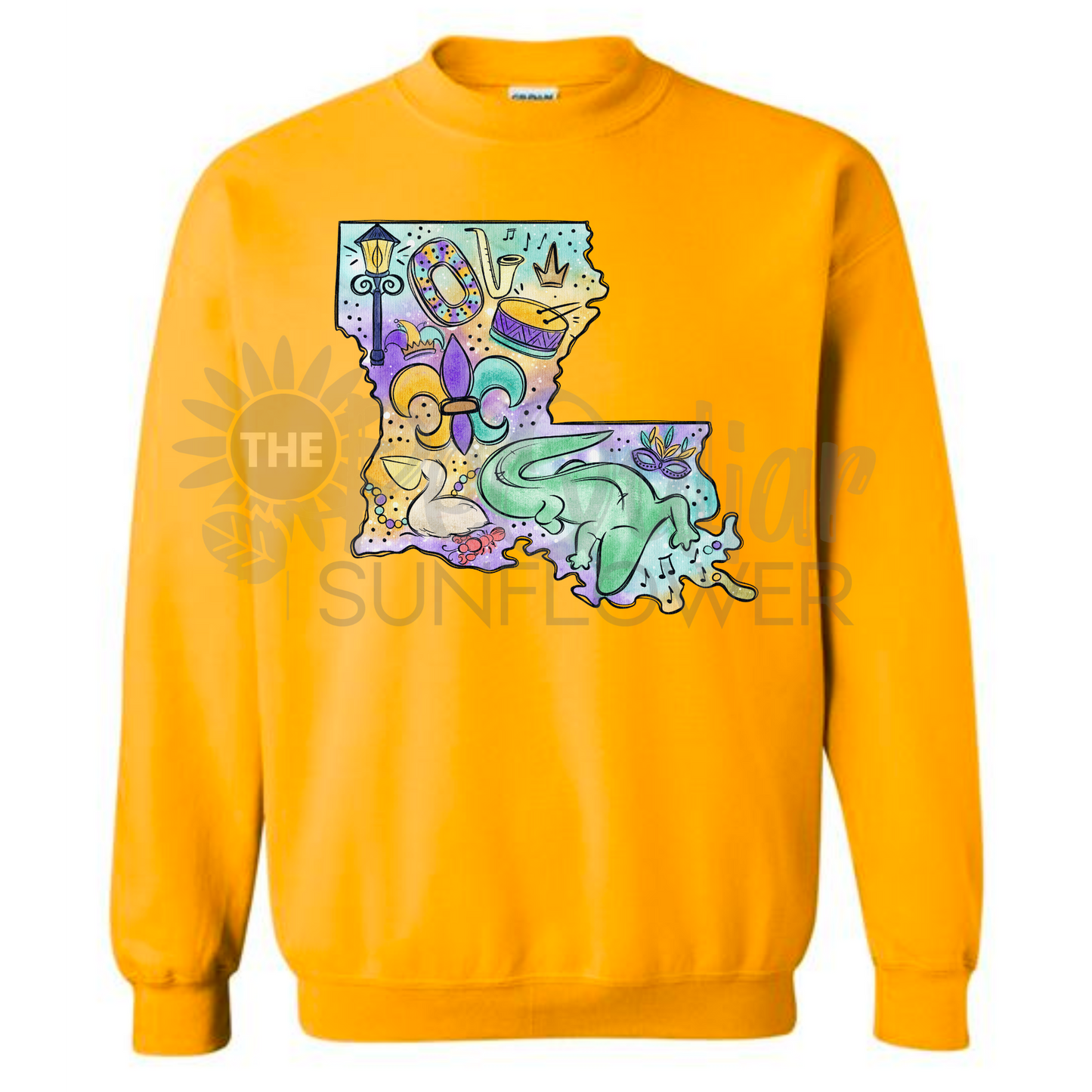 louisiana sweatshirt