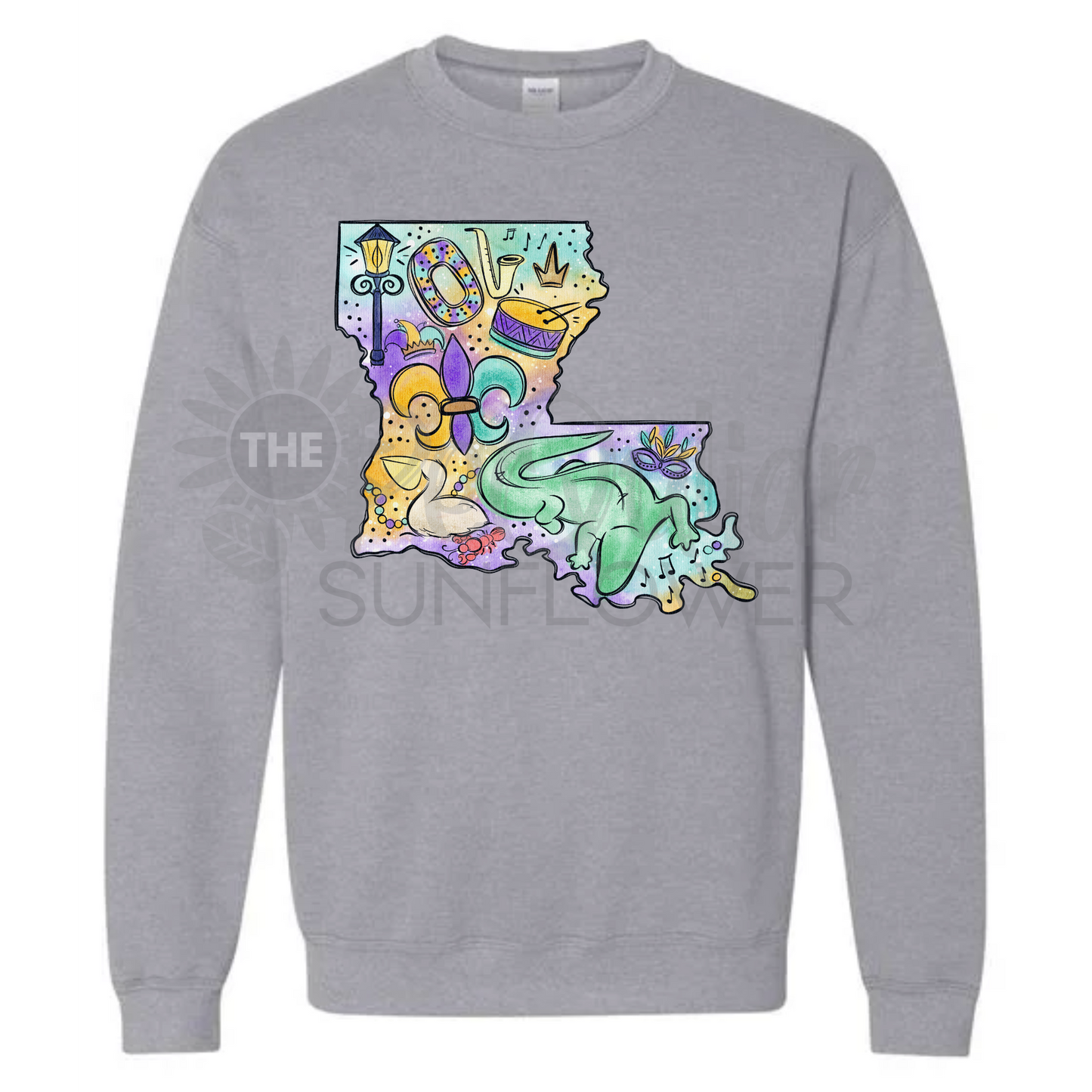 louisiana sweatshirt