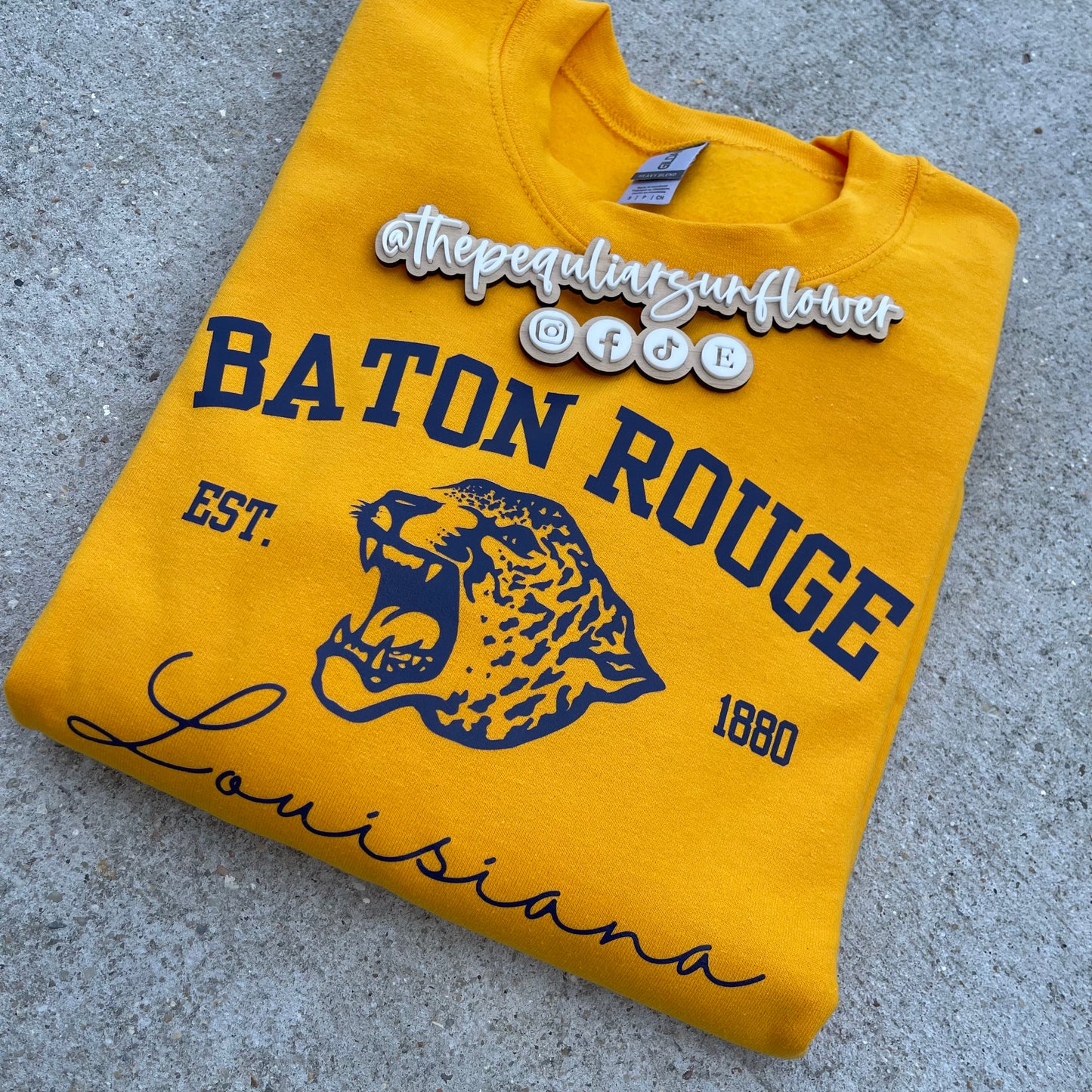 vintage Baton Rouge sweatshirt