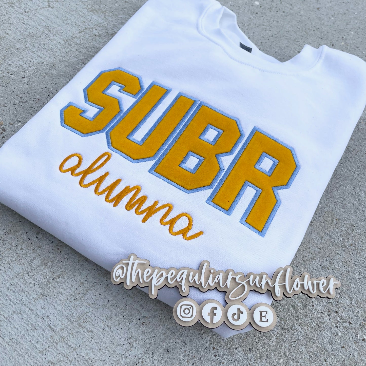 SUBR alum sweatshirt