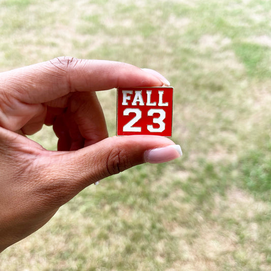 DST - Fall 23 lapel pin - Delta brooch