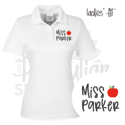 ladies fit - mini apple polo