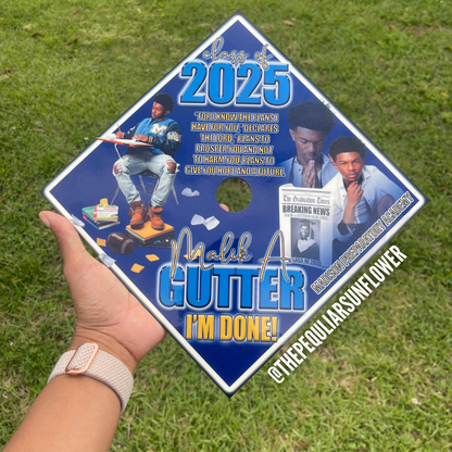 grad cap topper