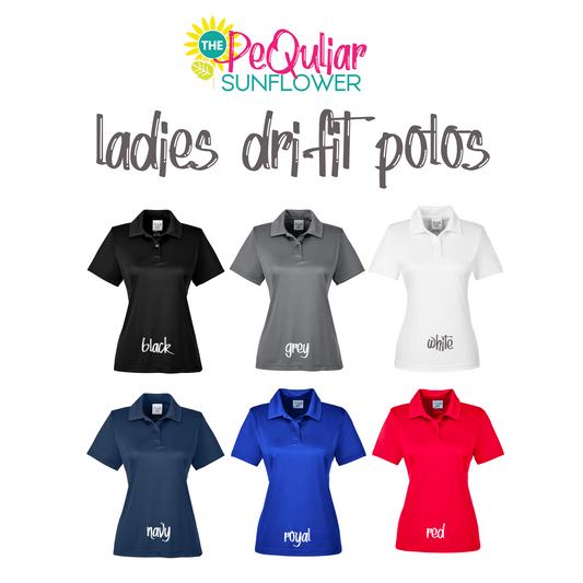 ladies fit - branded polo