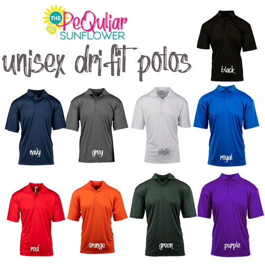 unisex - branded polo