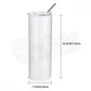 straight sublimation tumblers
