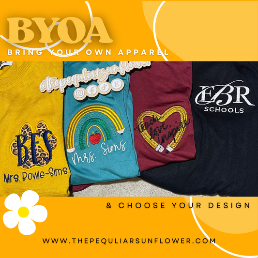 BYOA: teacher designs