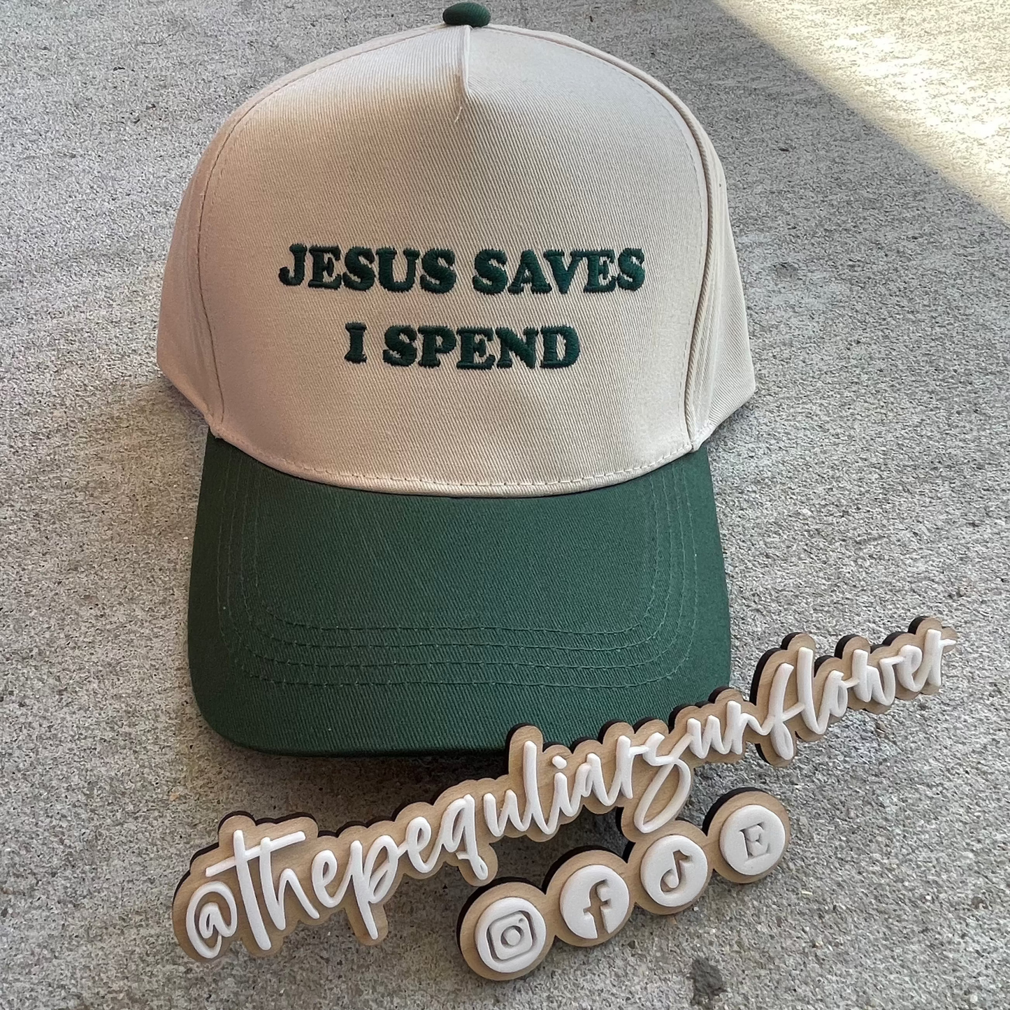 Jesus saves snap back