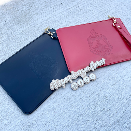 Delta Sigma Theta Wristlet