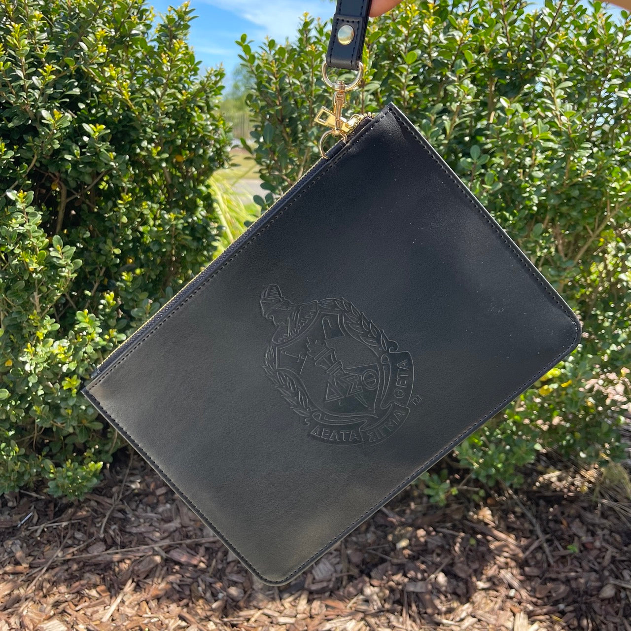 Delta Sigma Theta Wristlet
