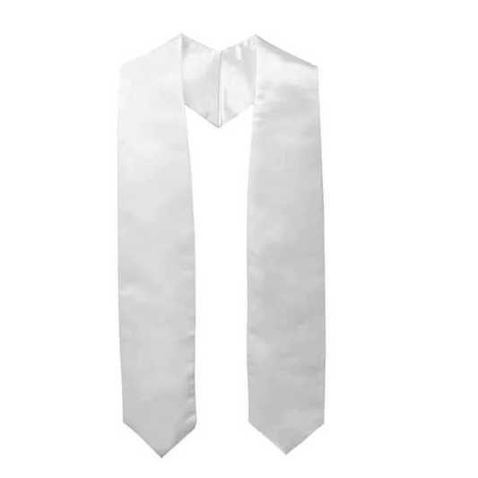 blank sublimation grad stole