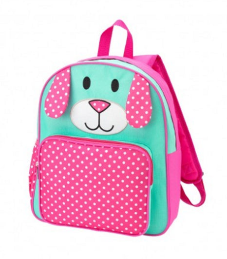 pink puppy preschool backpack