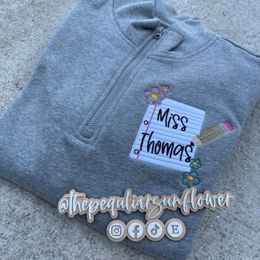 educator quarter-zips