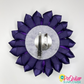 violet brooch