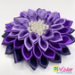 violet brooch