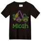 fleur de lis tow truck mardi gras shirt