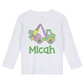 fleur de lis tow truck mardi gras shirt