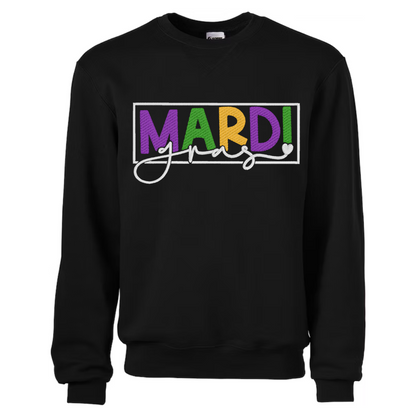 mardi gras sweatshirt