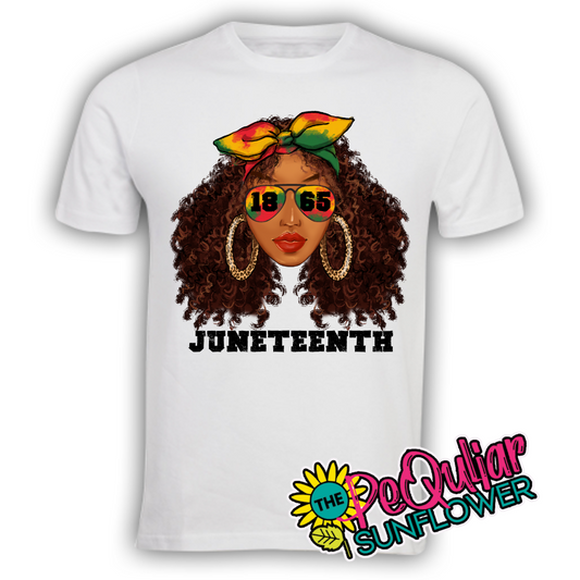 juneteenth: 1865 curly girl
