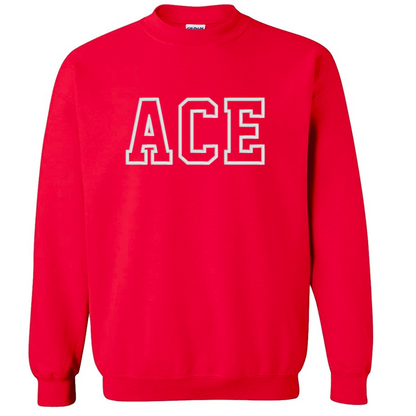 sorority line color block sweatshirt