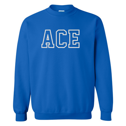 sorority line color block sweatshirt