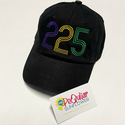 area code mardi gras hat