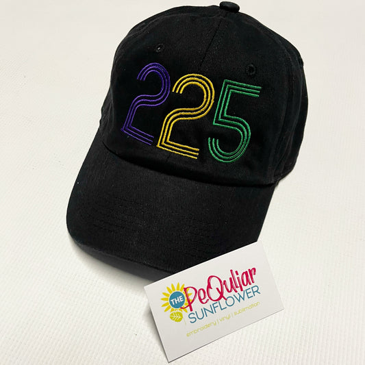area code mardi gras hat