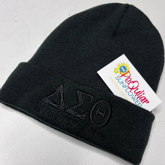 DST fleece-lined beanie