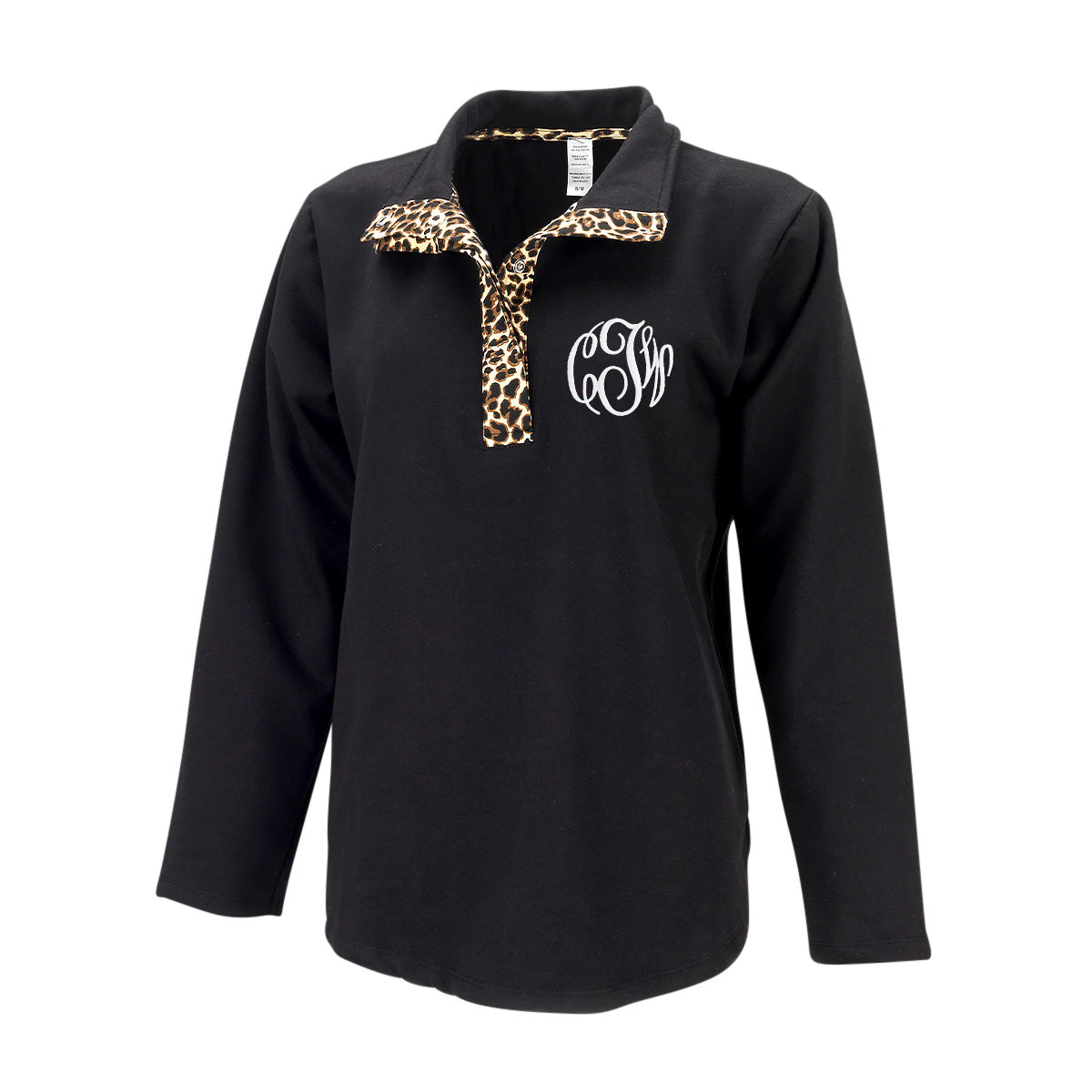 leopard pullover
