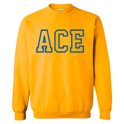 sorority line color block sweatshirt